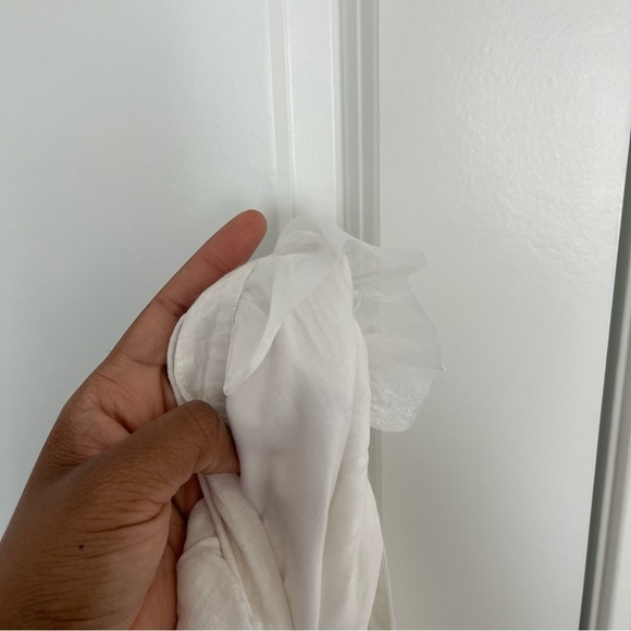 MAJORELLE Wesley Crop Top in Ivory Daydream - Picture 12 of 12